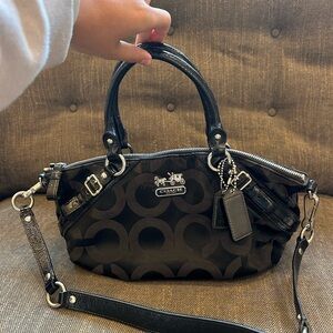 Coach Black and Brown Women's Satchel